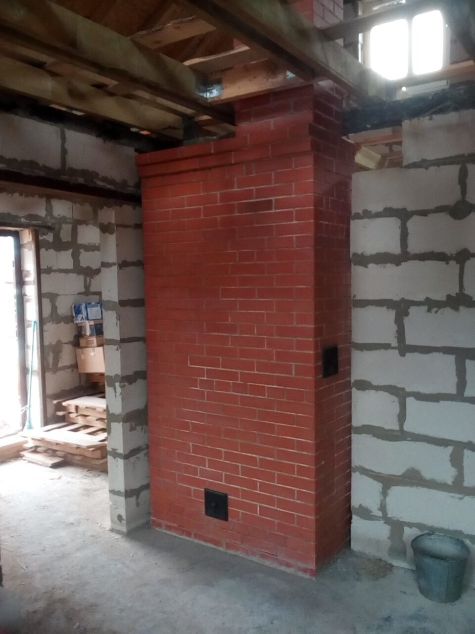 Мини печь из кирпича