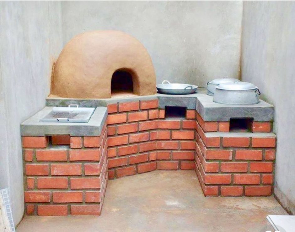 Печные комплексы барбекю