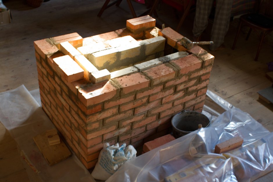 Железная колпаковая печь для гаража