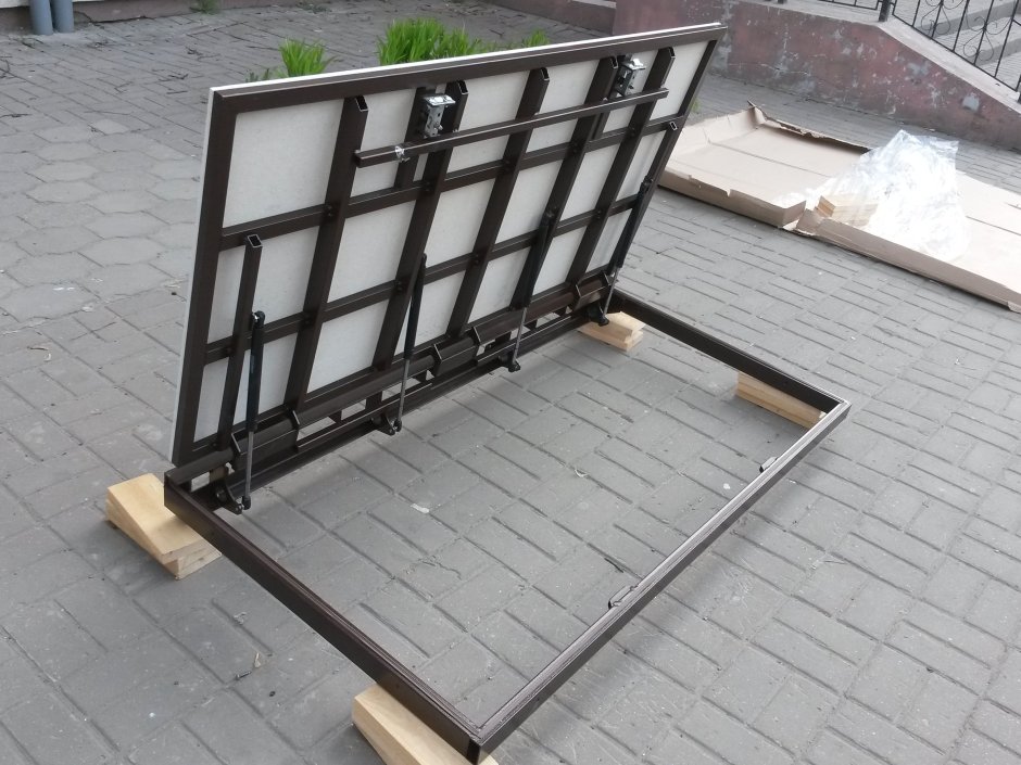 Люк напольный под плитку Floor d6080