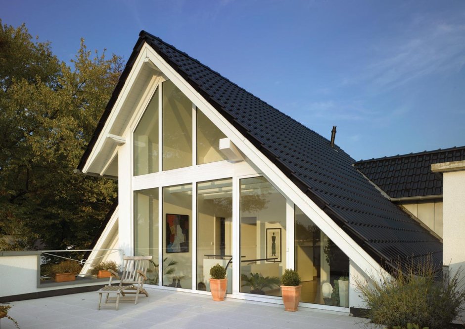 Мансарда вид снаружи