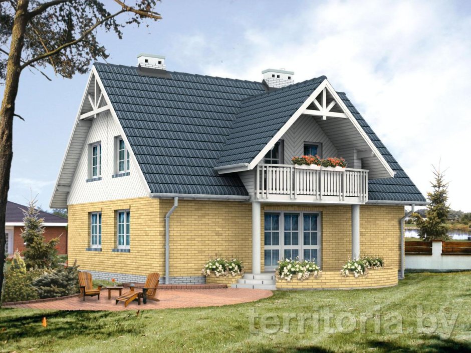 Крыша в частном доме