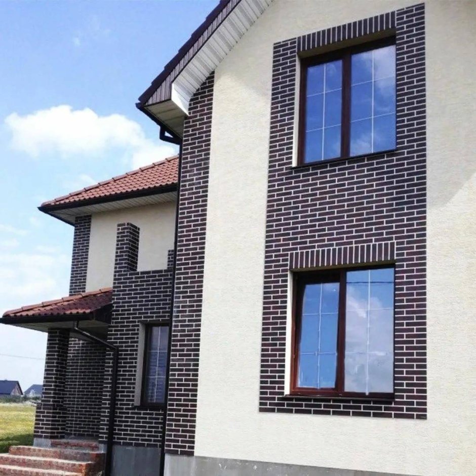 Гибкий кирпич для фасада