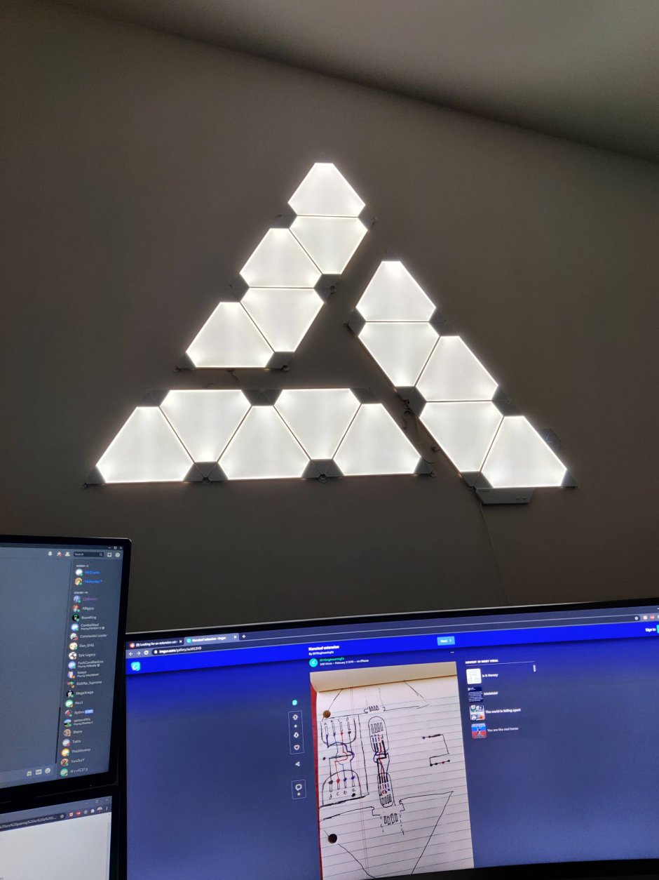 Nanoleaf Aurora фигуры