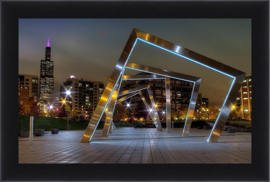 Mary Bartelme Park, Чикаго, Иллинойс, США план