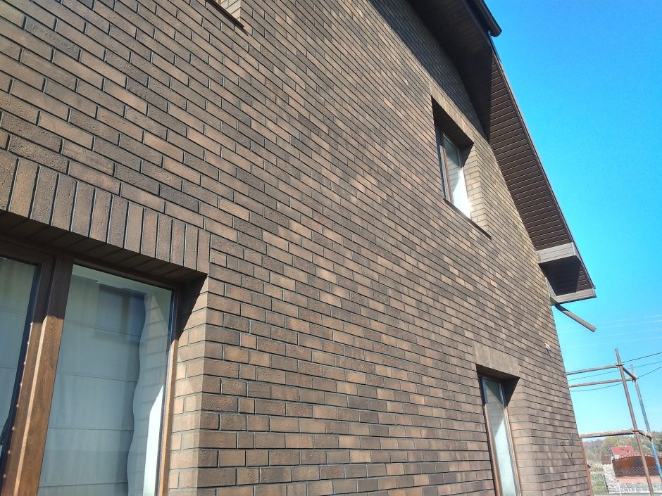 Гибкий клинкер для фасада