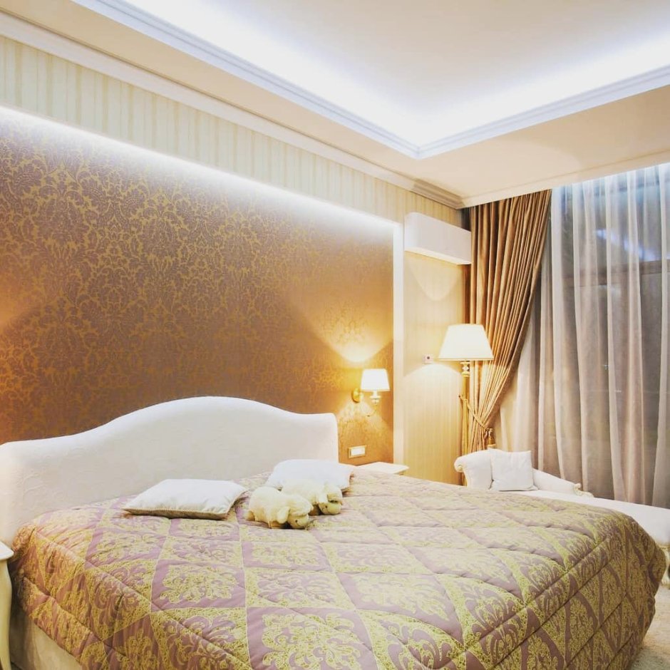 Парящий натяжной потолок