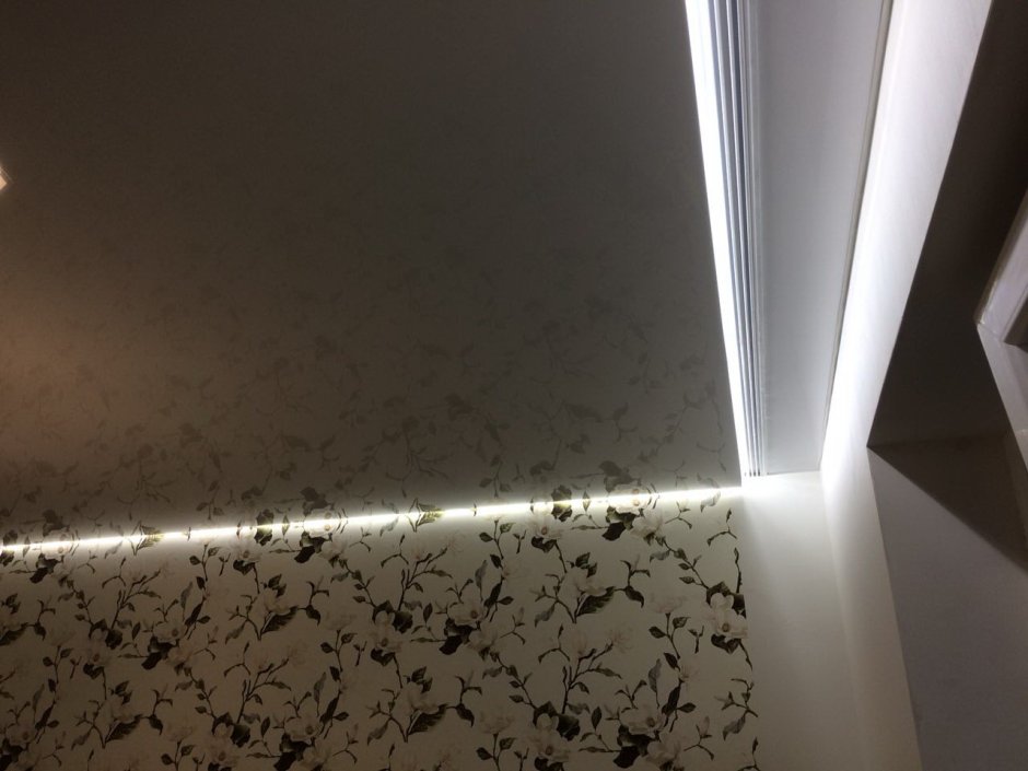 Парящий потолок из гипсокартона