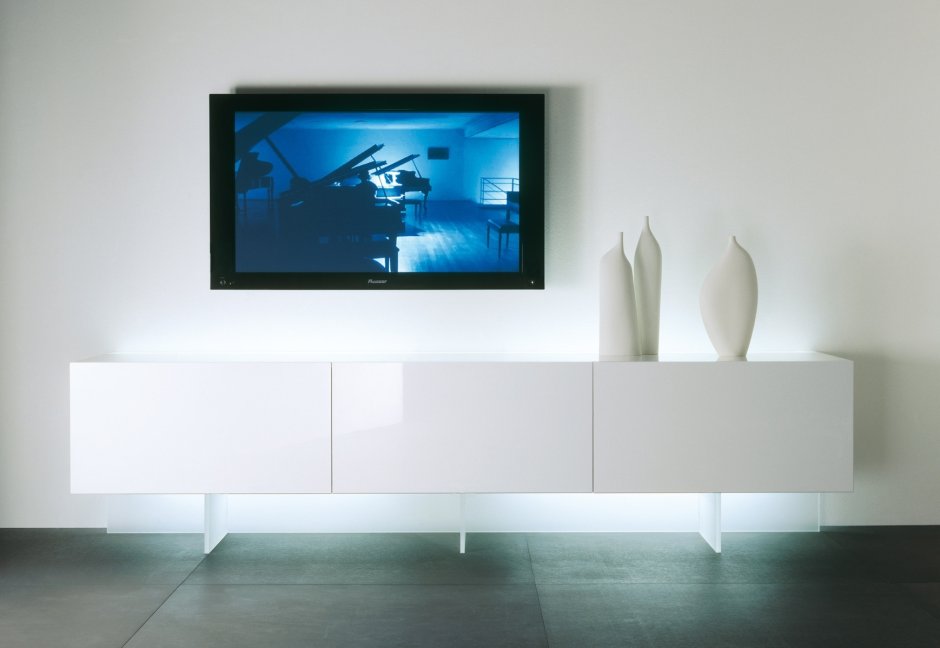 Тумба под телевизор с подсветкой