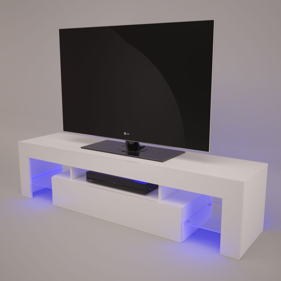 Тумбочка под телевизор с подсветкой