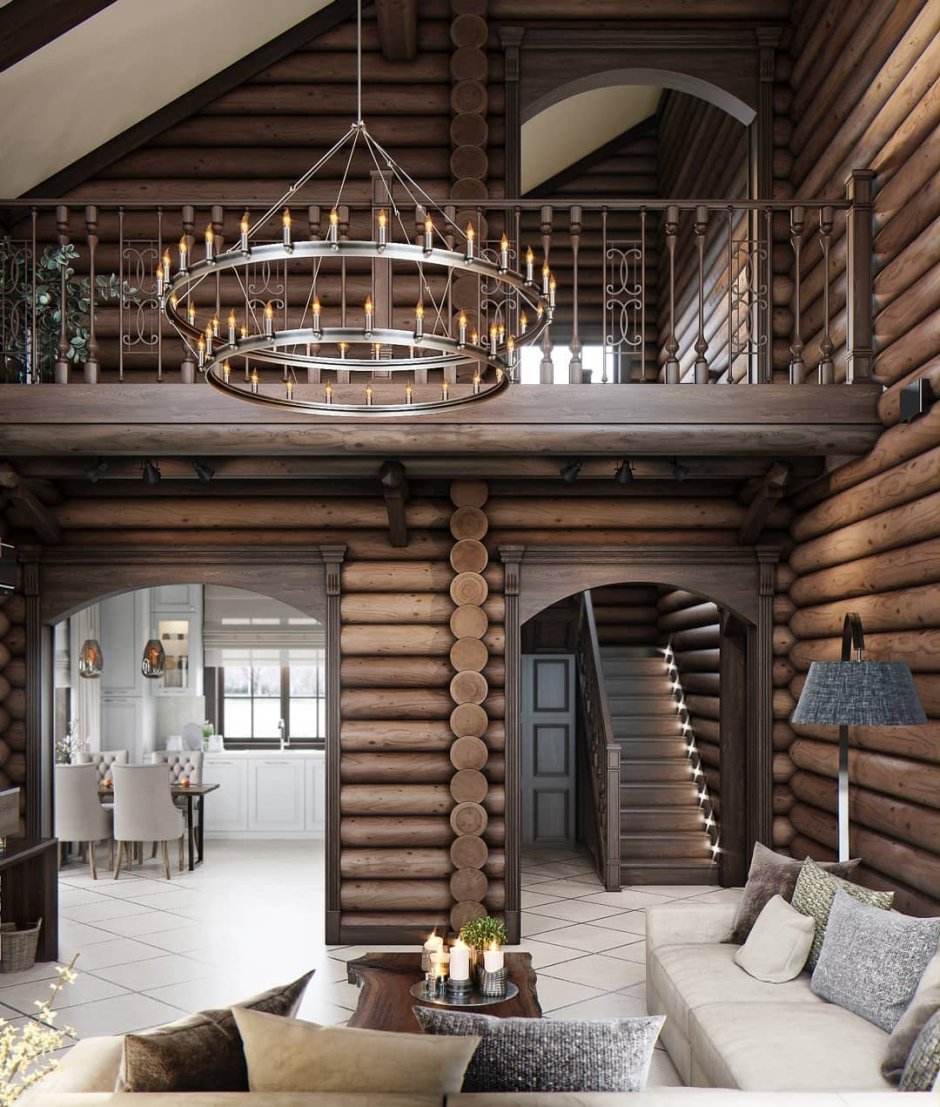 Фасады домов под старину