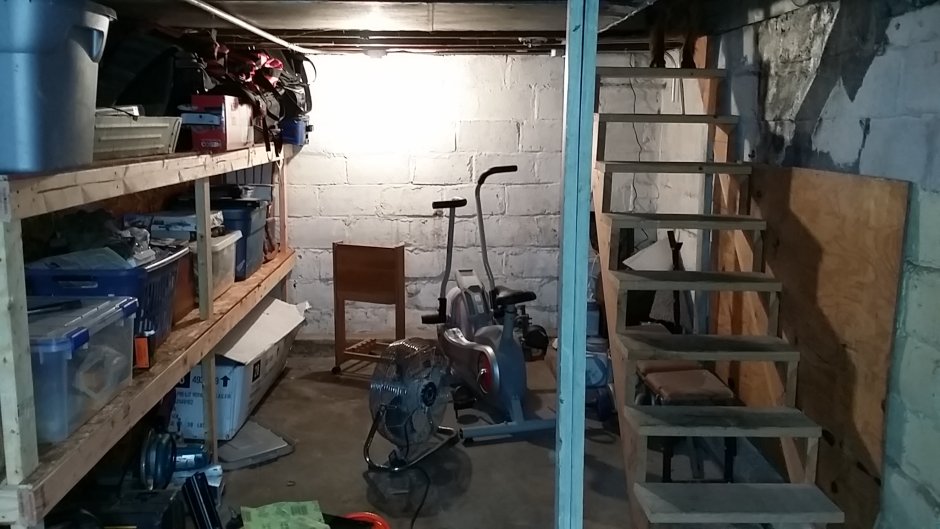 Потайная комната в подвале