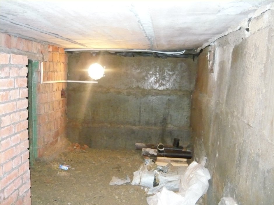 Освещение в погребе