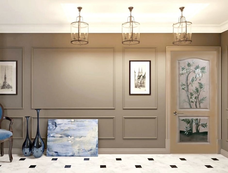 Молдинги в интерьере