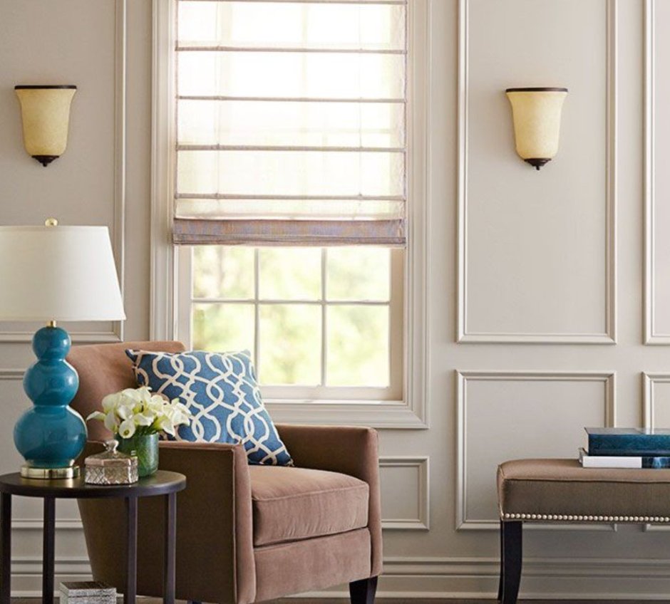 Развертка стен с лепниной