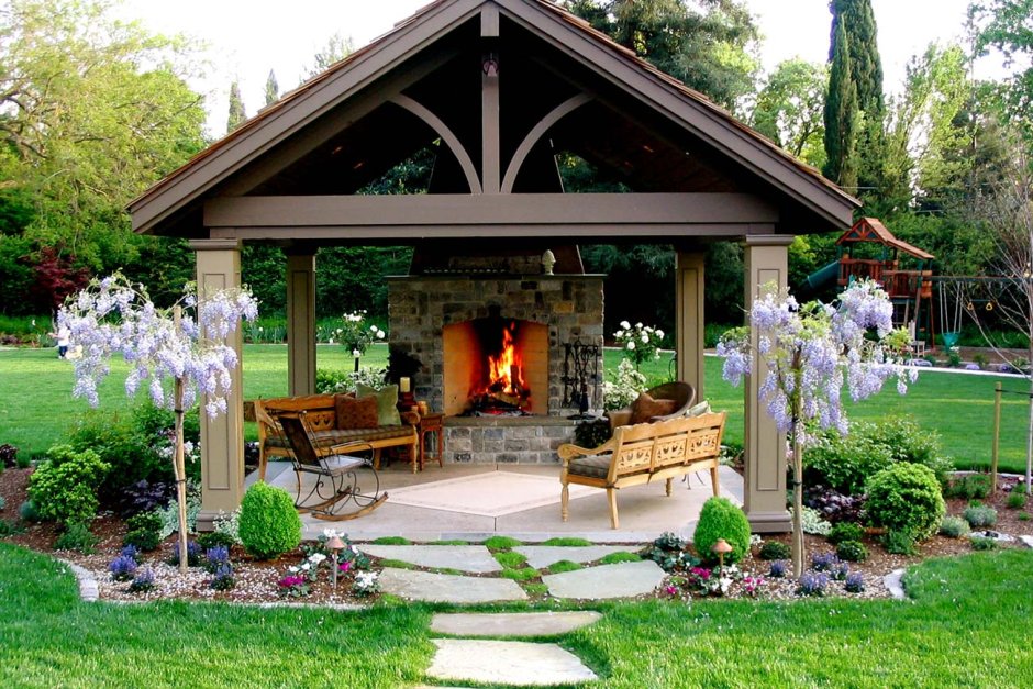 Красивые беседки