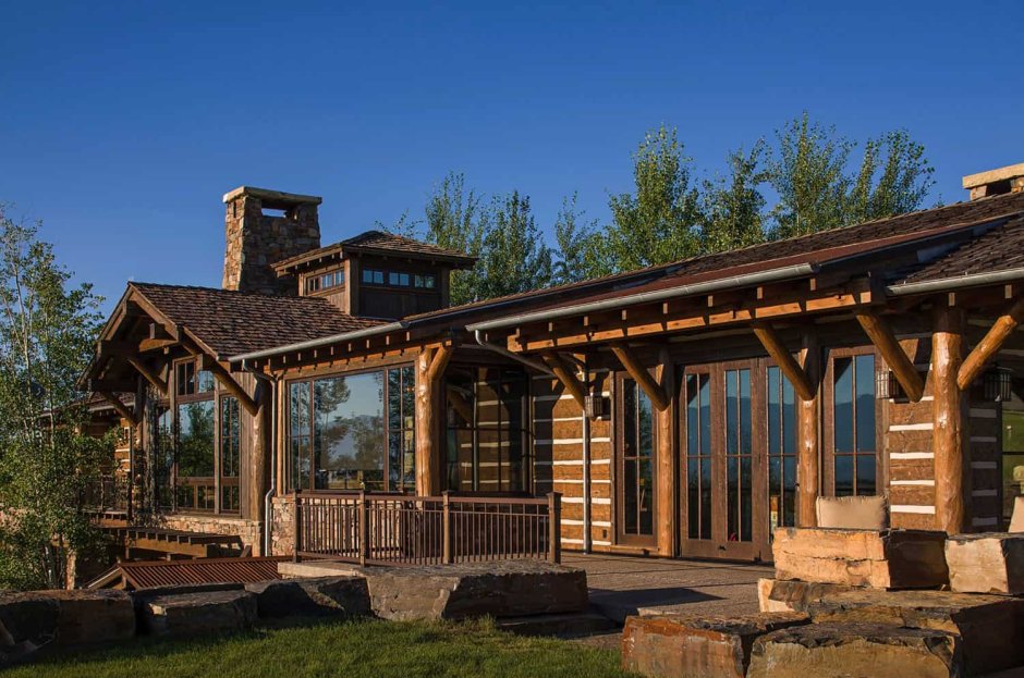 Тимбер фрейм из клееного бруса