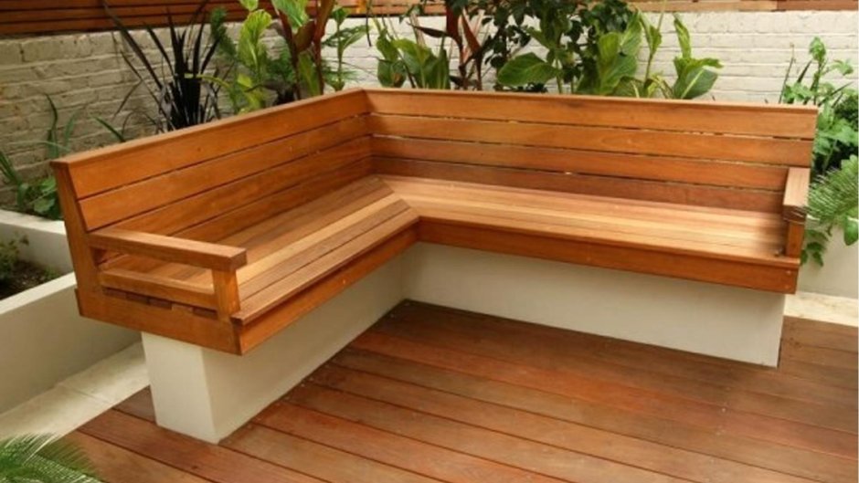 Модульная скамья Wood Bench 9306