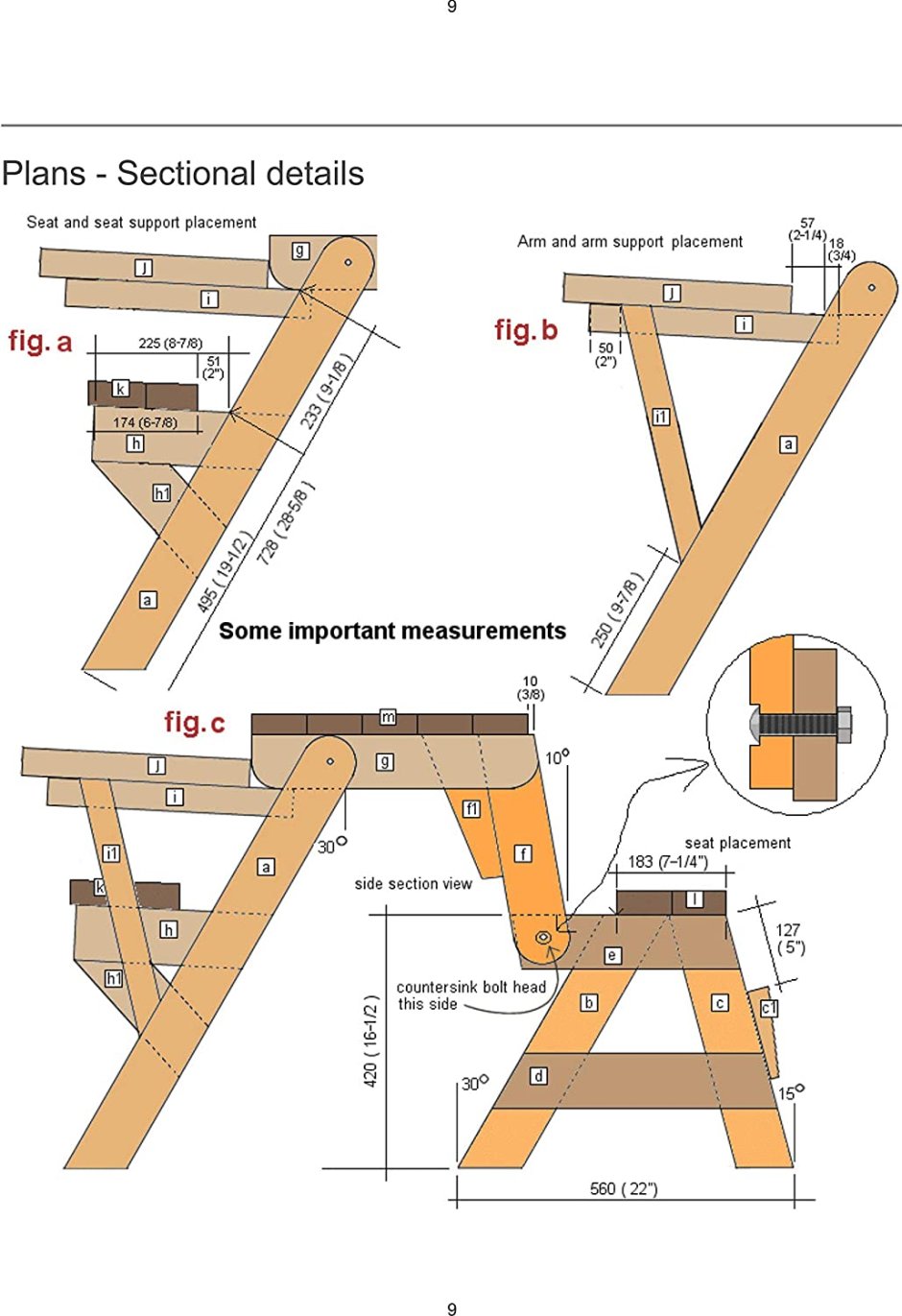 Скамья трансформер ССТ-01 полный чертеж