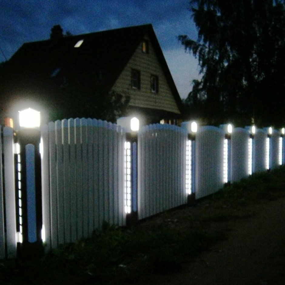 Декоративные столбы для забора