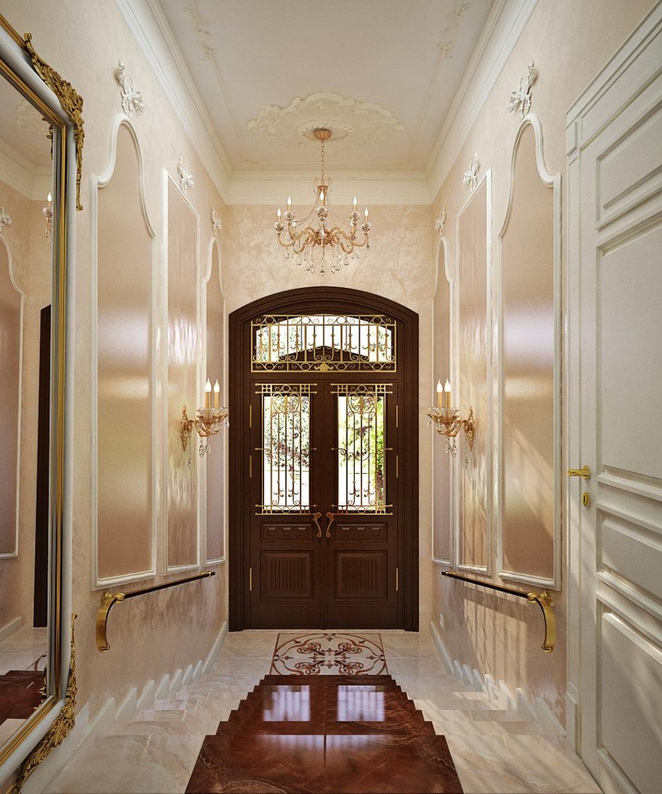 Холл в стиле Ампир