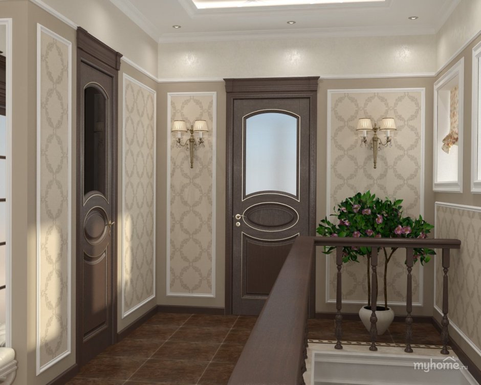 Прихожая Холл Неоклассика