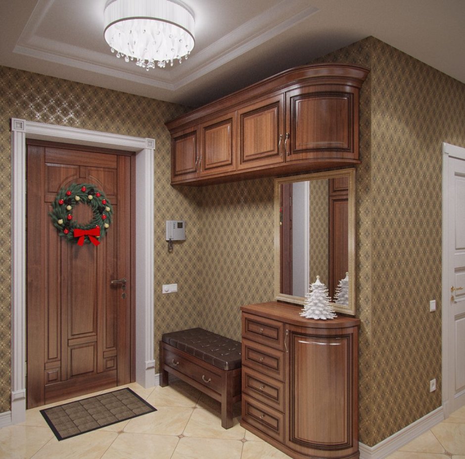 Коридор в классическом стиле