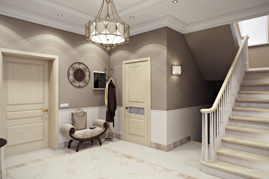 Прихожая в классическом стиле