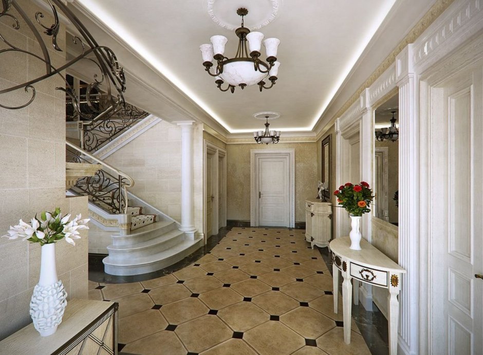 Прихожая сталинский Ампир