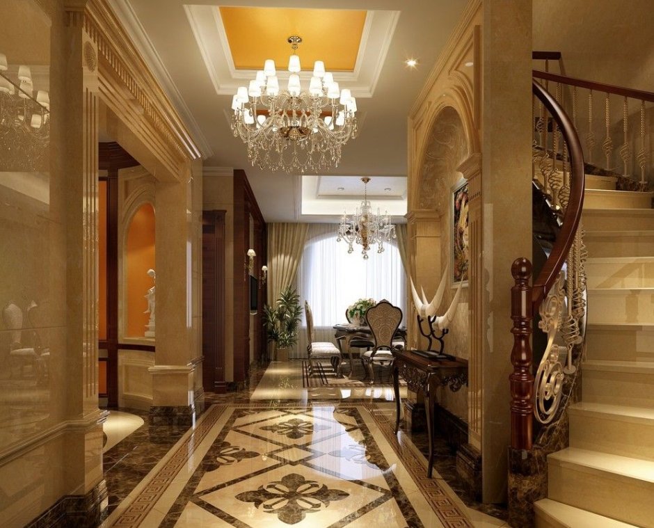 Мебель для прихожей в классическом стиле