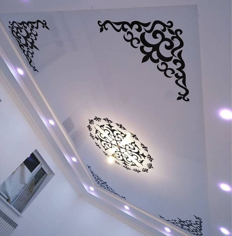 Леда стиль натяжные потолки