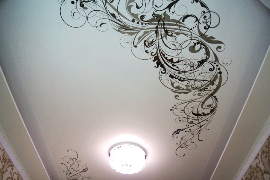 Тканевый натяжной потолок