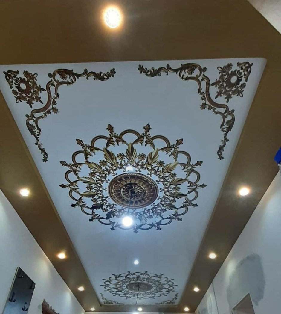 Подвесные потолки с узорами