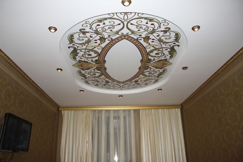 Фотопечать на потолке