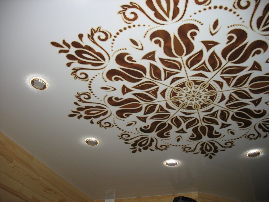 Фотопечать на потолке