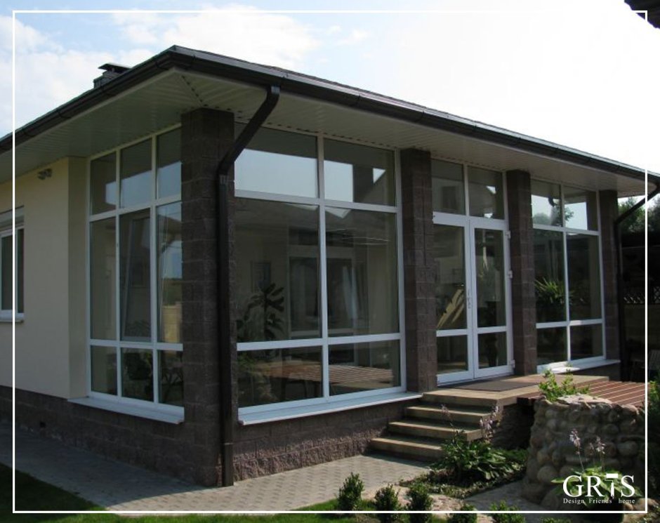 Застекленная веранда