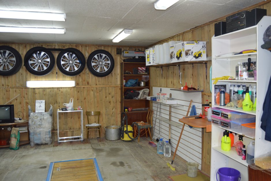 Обустройство гаража 3х6