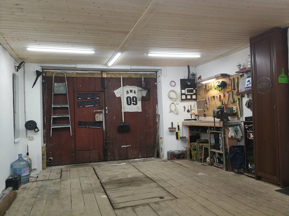 Мастерская с местом для отдыха