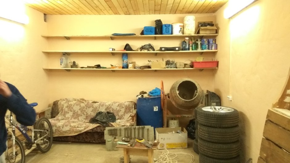 Обустройство гаража для отдыха