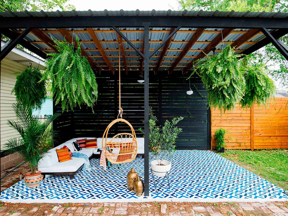 Перголы и патио зоны