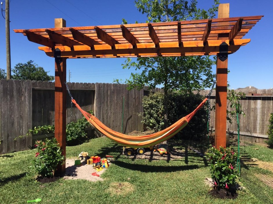 Гамак с навесом