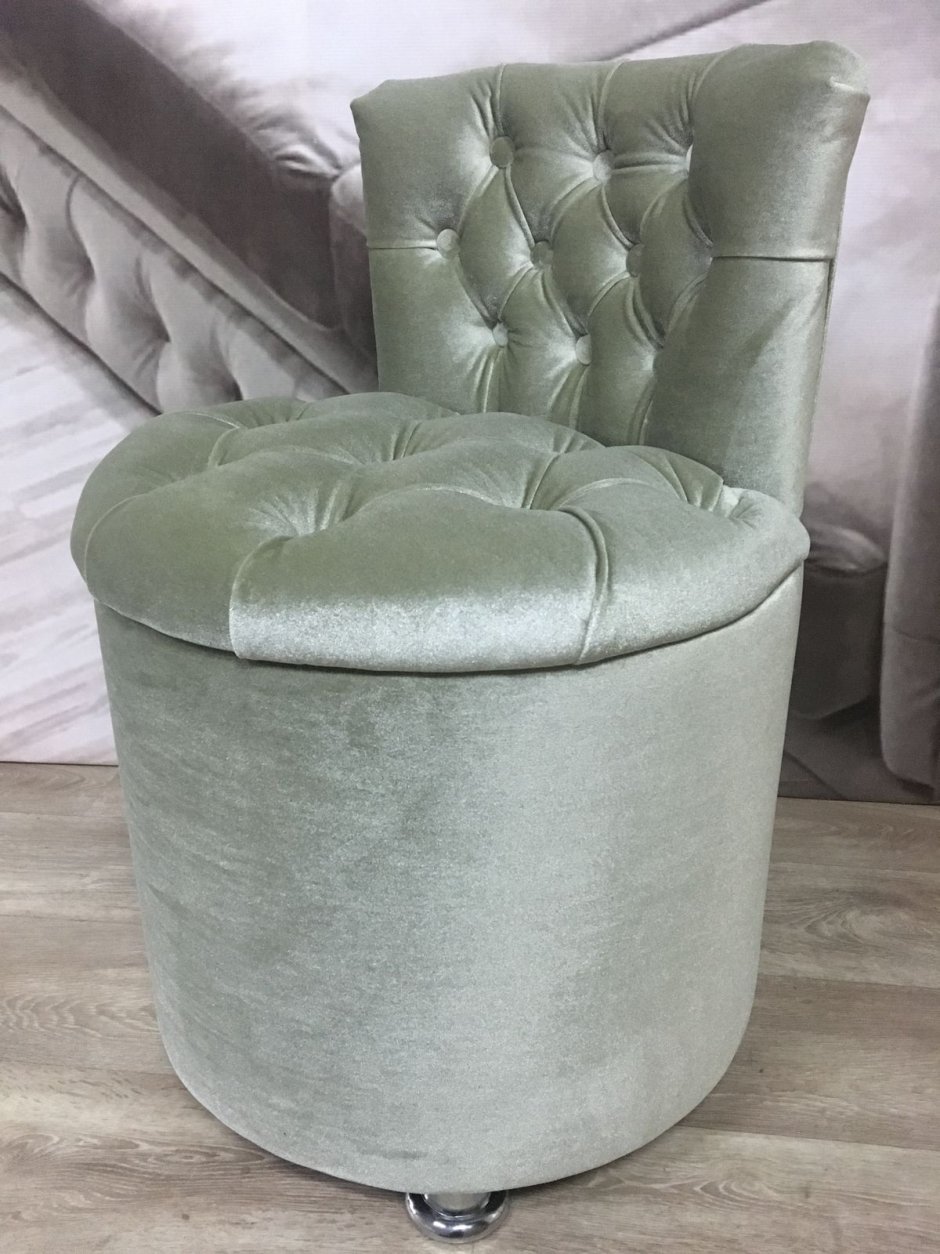 Пуф вращающийся со спинкой St 12 MK 2461 NM итальянский