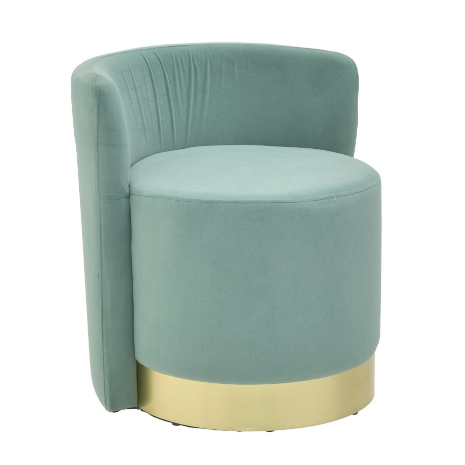 Пуфик круглый со спинкой