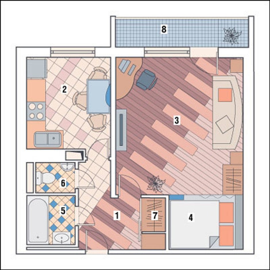П-46 перепланировка