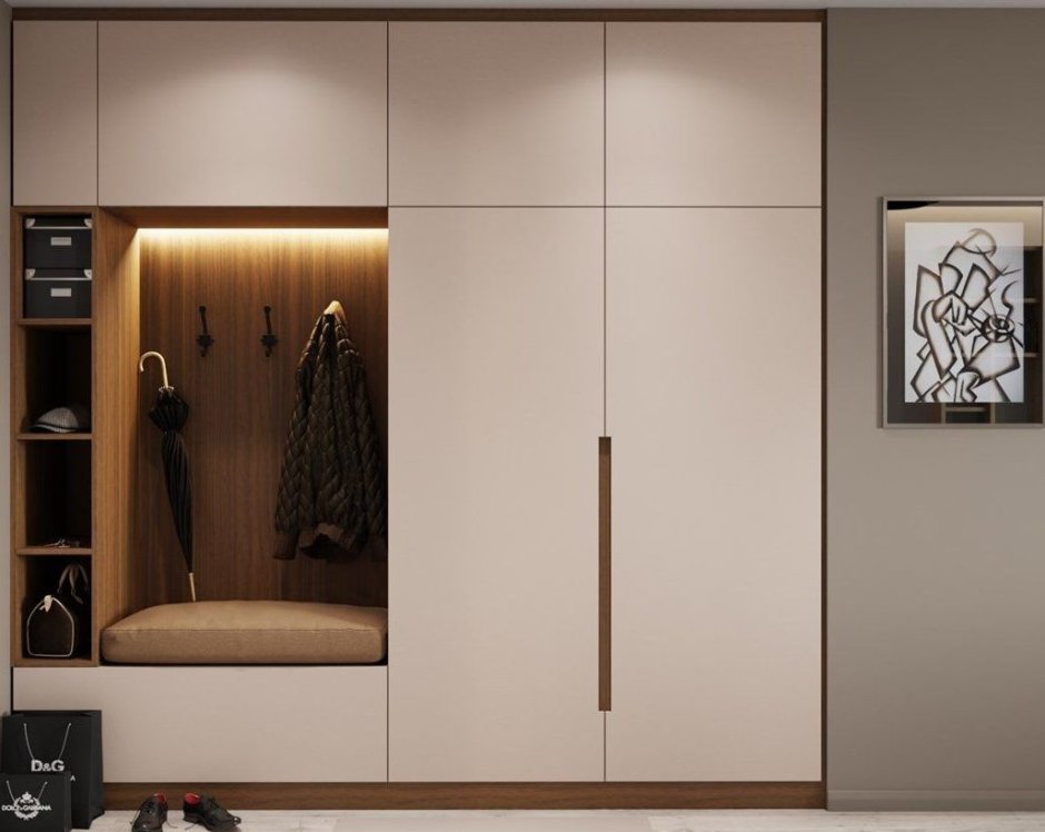 Модные шкафы в прихожую