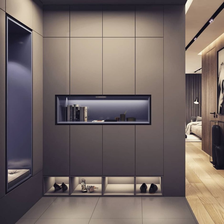 Стильные зеркала в прихожую