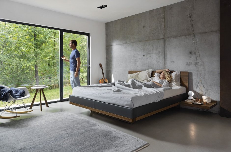 Парящая кровать металлический каркас