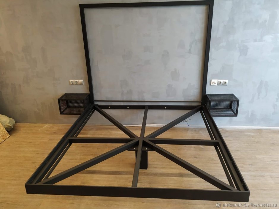 Левитирующая кровать в стиле Loft