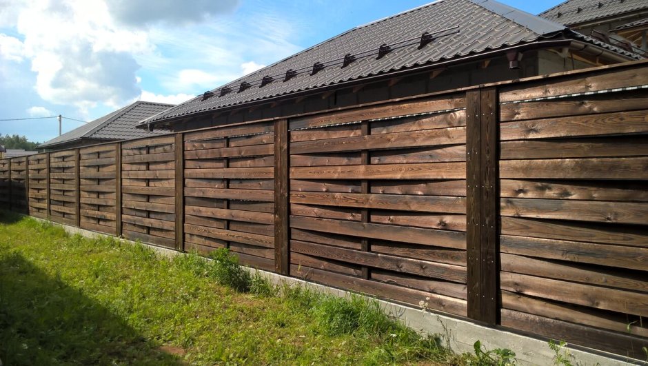 Забор Альпийская плетенка