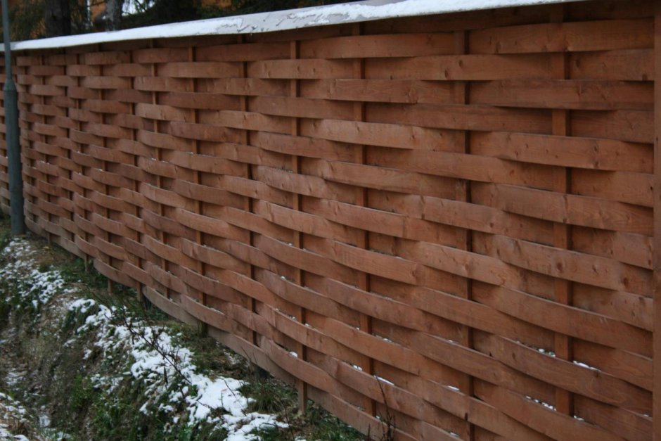 Забор Австрийская плетенк